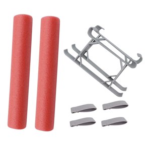 Bothyi - Protector De Barra Flotante Y Tren De Aterrizaje Con Correas Para Mini 3/4 Pro Drone Quadcopter