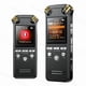 thumbnail image 1 of Shmci D50 128GB Profesional Mini Alta Calidad PCM Dictaphone Audio Digital Activado por Voz Grabadora de Voz 9216Kbps Micrófonos Duales Ruido Velocidad Variable Reproducción de Música Grabación de, 1 of 4