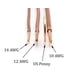 thumbnail image 4 of Cable de cobre THHN/THWN 10 AWG THE CIMPLE CO, marrón, 3 m, 4 of 9