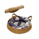 thumbnail image 1 of Cesta para cama para gatos, rascador para gatos, cama para perros, protector de muebles, salón para gatos, nido de verano, casa para gatos, gatos gran , Almohada Azul 38x Almohada Azul 38x13cm, 1 of 5