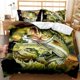thumbnail image 1 of Big Pike Fishing Hunting Bedding Set Boys Girls Duvet Cover Pillowcase Bed Kids Adult Home Textileextile, 1 of 5
