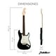 thumbnail image 5 of Combo Guitarra Eléctrica Negra + Amplificador Fiddler, 5 of 9