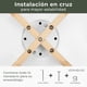 thumbnail image 5 of Pack 4 Taburete Pisos Bar Acolchado Altura 65cm Eames Tulip Blanco, 5 of 10