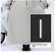 thumbnail image 3 of Poncho de lluvia con capucha para adultos con bolsillo y cremallera, impermeable impermeable para hombres y mujeres (XL (170-180)), 3 of 3