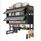 thumbnail image 4 of Escurridor Secador Loza Platos 3 Niveles Organizador 85cm Negro Organizador Cocina Metalico Alta Capacidad Secado Rápido, 4 of 6