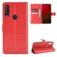 thumbnail image 1 of Funda tipo libro para Vodafone Smart V11, cartera todo‑en‑uno, funda multifuncional con tarjetero y correa de muñeca desmontable, 1 of 4