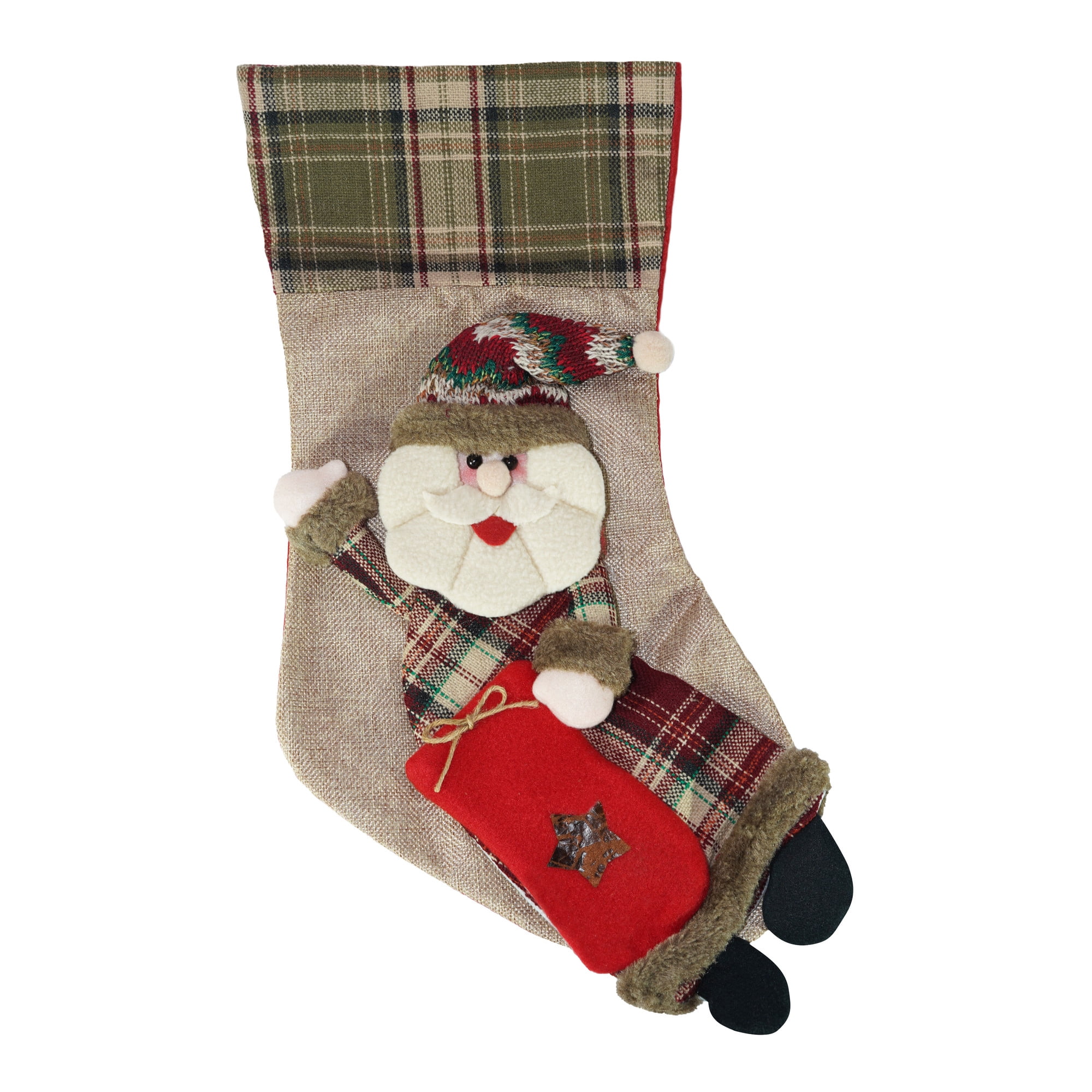 Proplastic - Bota Navideña De Tela