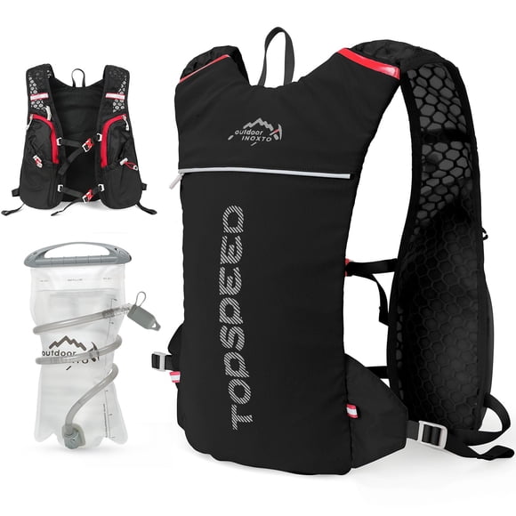 Chaleco de hidratación INOXTO Running con bolsa de agua de 1,5 litros
