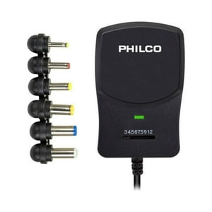 Philco - Eliminador De Pilas 1800Mah 6 Conectores Diferentes