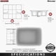 thumbnail image 4 of Cubo de Basura Extraíble Rev-A-Shelf RV-12KD-18C S 33L Negro, 4 of 9