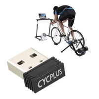 Cycplus - Antena Receptor Ant+ Para Rodillo Sensores Bicicleta Usb Negro