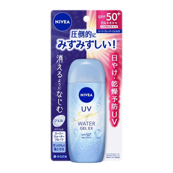 Protector solar Nivea Sun UV Super Water Gel EX SPF50+ 80 g