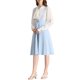 thumbnail image 1 of INSPIRE CHIC Falda con Tirantes Lindo para Mujer Cintura Alta Corsé Falda Skater Vestido Corto Midi XL Azul Claro, 1 of 7