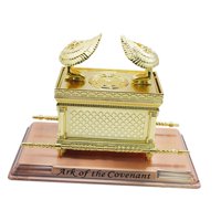 Bothyi - Arca De La Alianza Decoración Aleación Regalos Religiosos Para Salas De Estar Regalos Fiesta 17.7X10.1X11.8Cm