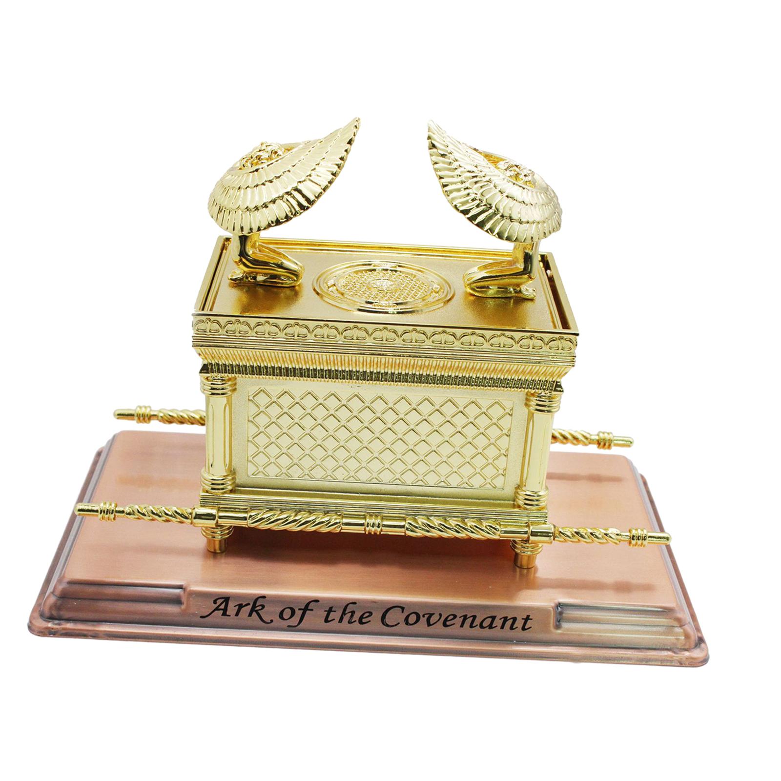 Bothyi - Arca De La Alianza Decoración Aleación Regalos Religiosos Para Salas De Estar Regalos Fiesta 17.7X10.1X11.8Cm