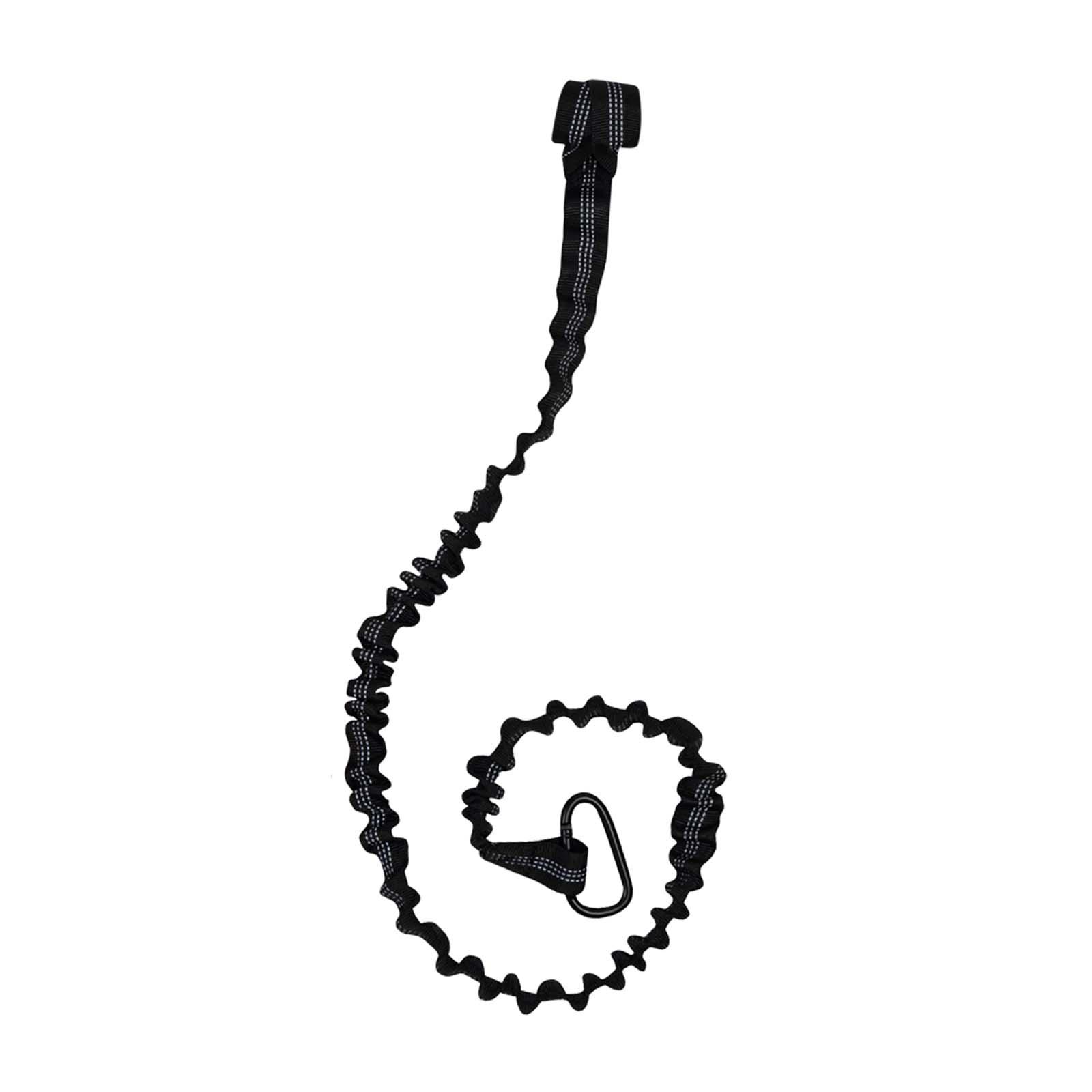 Magideal - Correa Para Remo De Kayak, Soporte Para Remo De Kayak, Cordón Para Herramientas, Cuerda De Seguridad, Elástica Para Rafting, Navegación, Canoa Y Kayak Negro