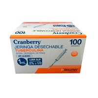 Cranberry - Jeringa Cranb. Tb 1Cc C/A 27X1/2 (100Unds)