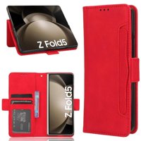 Funda Tipo Billetera Foxdock Para Samsung Galaxy Z Fold 5 – Tapa Flip Con Tarjetero