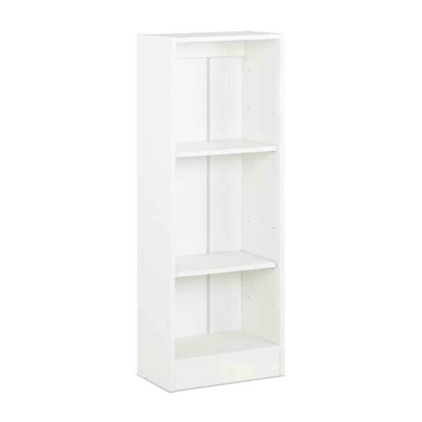 Librero Moscu 2 Repisas Blanco 40X112 Cm