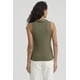 thumbnail image 3 of Polera Mujer Rib Medio Cierre Verde Musgo, 3 of 8