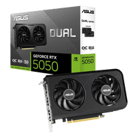 Tarjeta De Video Asus Dual Nvidia Geforce Rtx 5050 Oc Edition 8Gb Gddr6, 128Bit, 20Gb/S, Pcie 5.0