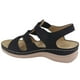 thumbnail image 2 of Sandalia Chalada Mujer Kon-14 Negro Casual, 2 of 3
