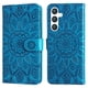 thumbnail image 4 of Funda tipo cartera FOXDOCK para Samsung Galaxy S23 FE , diseño girasol en relieve, cuero PU, cierre magnético, soporte y tarjetero, 4 of 5
