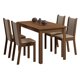 thumbnail image 1 of Comedor Pia Leone 4 Sillas Café, 1 of 4
