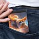 thumbnail image 5 of Corgi Cartera de Cuero PU para Hombres, Tarjetero Bifold Delgado, Cartera Minimalista de Cuero Sintético Suave, 5 of 6