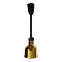 Cook-In - Lampara Decorativa Color Oro Calefaccionada Retractil 250 W