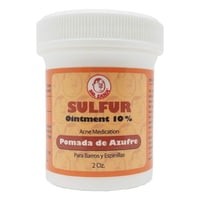 Dr Dry - Ungüento Dr. Sana Sulfur 10%, Medicamento Para El Acné Para Pieles Grasas