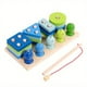 thumbnail image 1 of Wooden Toy Shape Stacker And Magnetic Fish Shape Sorter, Color Recognition Stacker Shape Sorter With Fishing Game, 1 of 4