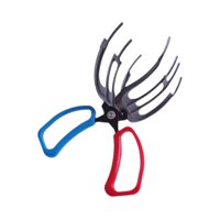 Magideal - Alicates De Pesca Metálicos Con Pinza Para La Mayoría De Los Peces De Agua Dulce, Aparejos De Pesca, Equipo Profesional Versátil, Alicates De Control Portátiles. Tres Dientes