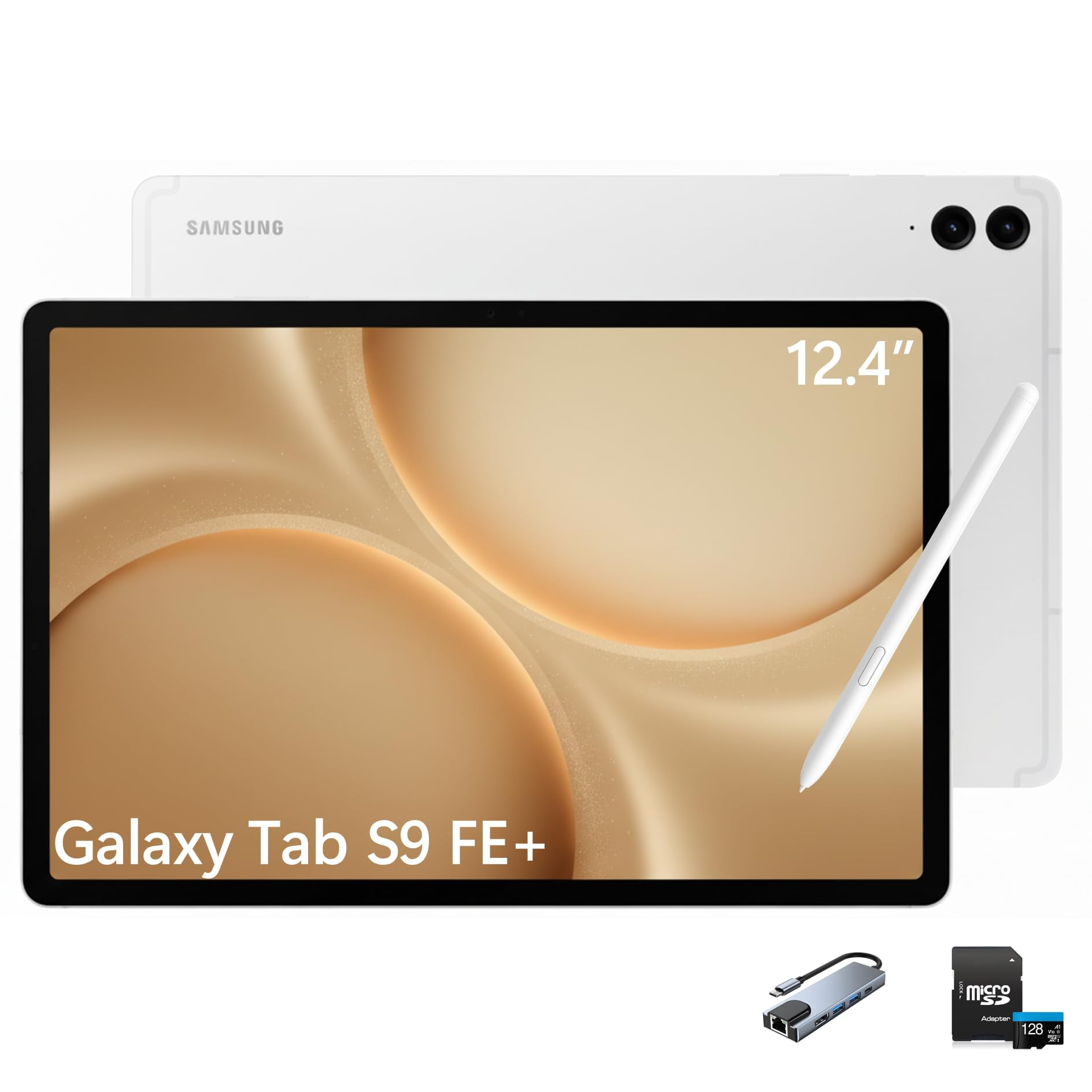 Tablet Samsung Galaxy Tab S9 FE+ 12.4'' 128GB Silver 2023