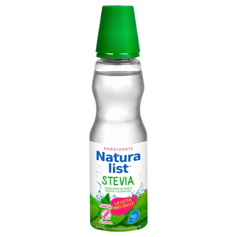 Endulzante Líquido Stevia Botella 90 ml Naturalist