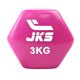 thumbnail image 5 of Mancuerna Hexagonal Vinilio Jks Rosado 3kg Unidad, 5 of 5
