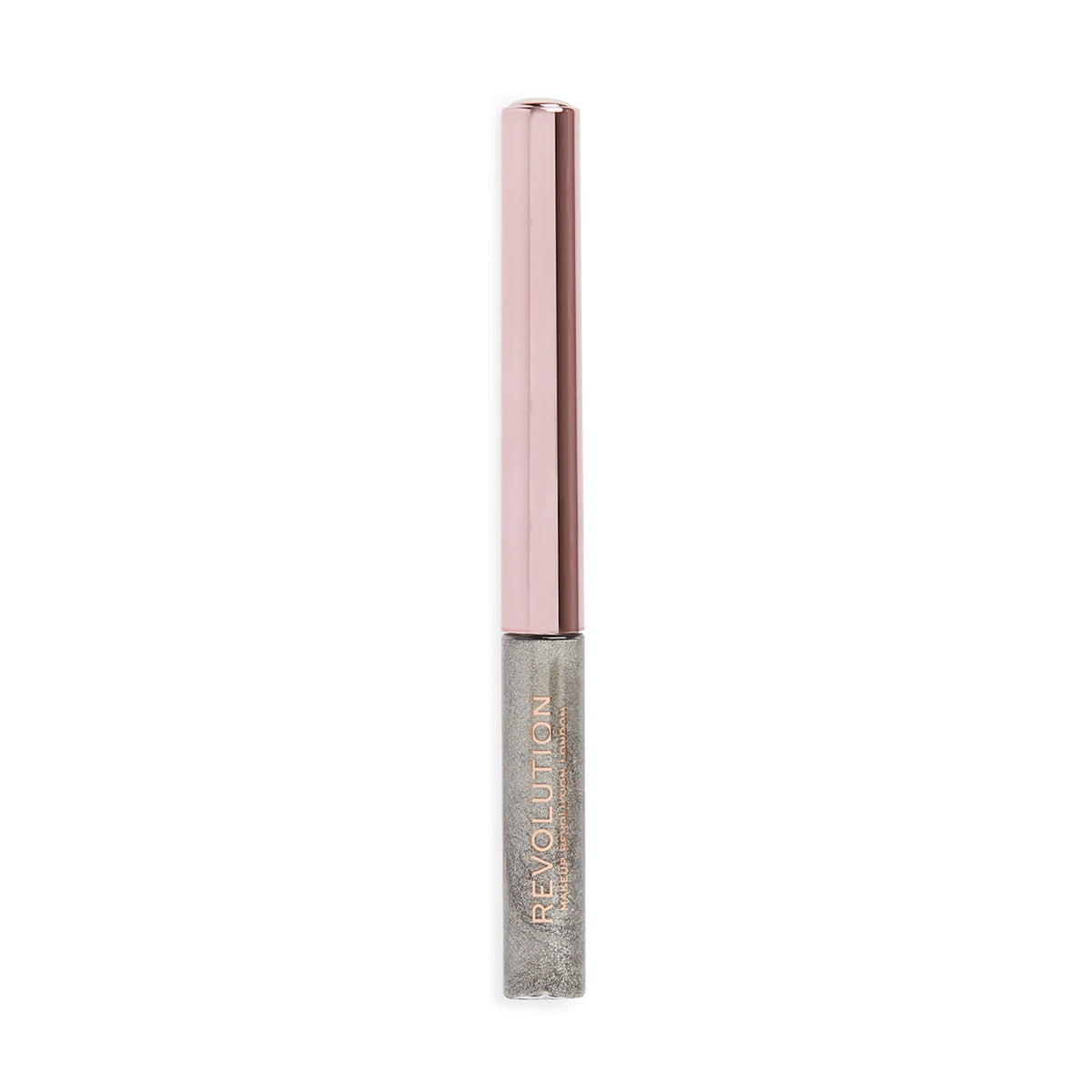 Revolution - Delineador Líquido Super Flick De Makeup Tono Silver 2.4ml