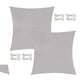thumbnail image 3 of Pack X2 Toldos Quitasol P-Uv Cuadrado 4X4 Mt Malla Gris, 3 of 3