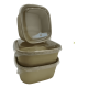 thumbnail image 2 of Bowl kraft cuadrado c/tapa 650cc 50 unidades Transparente, 2 of 3