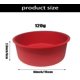 thumbnail image 3 of Molde para pastel REECAGO de 15 cm (2 unidades) de silicona rojo, 3 of 6
