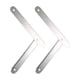 thumbnail image 5 of 2x Accesorio De Bisagra Para Escalera De Tijera Plegable Kit De Reemplazo De Barra De Amarre Para Escaleras De Tijera Blanco, 5 of 5