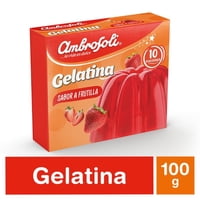 Gelatina Frutilla 100 G Ambrosoli
