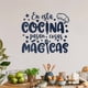 thumbnail image 2 of Frase Deco En Esta Cocina Pasan Cosas Mágicas FR‑11034, 2 of 3