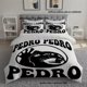 thumbnail image 1 of 3pcs Pedro Raccoon Printed Duvet Cover Set \u2013 High-Quality Home Decor Warm & Cozy Upgrade for Bedrooms, 1 of 1