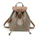 thumbnail image 1 of Smile Face String Lady's Backpack Color Matching Multifuction Soft Women Handbag Water Proof Licthi Grain PU Leather Causal Bags, 1 of 3