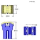 thumbnail image 5 of Fusible EDS 60 A Amarillo Tipo Enchufe Cartucho 927‑3060, 5 of 6