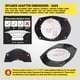 thumbnail image 3 of Adaptadores de parlantes Scosche 6x9 a 5.25‑6.5" – Juego de 2, 3 of 9