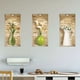 thumbnail image 1 of Set Of 3, 3D PVC Removable Wall Art Sticker Decals DIY, White Flower And Green Vase, Simulation Vase Wall Decal For Living Room Porch, Home Decor, 8.6in*17.7in, 1 of 4
