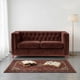 thumbnail image 1 of Sofa Roma 2 C Tela Velvet Chocolate, 1 of 6
