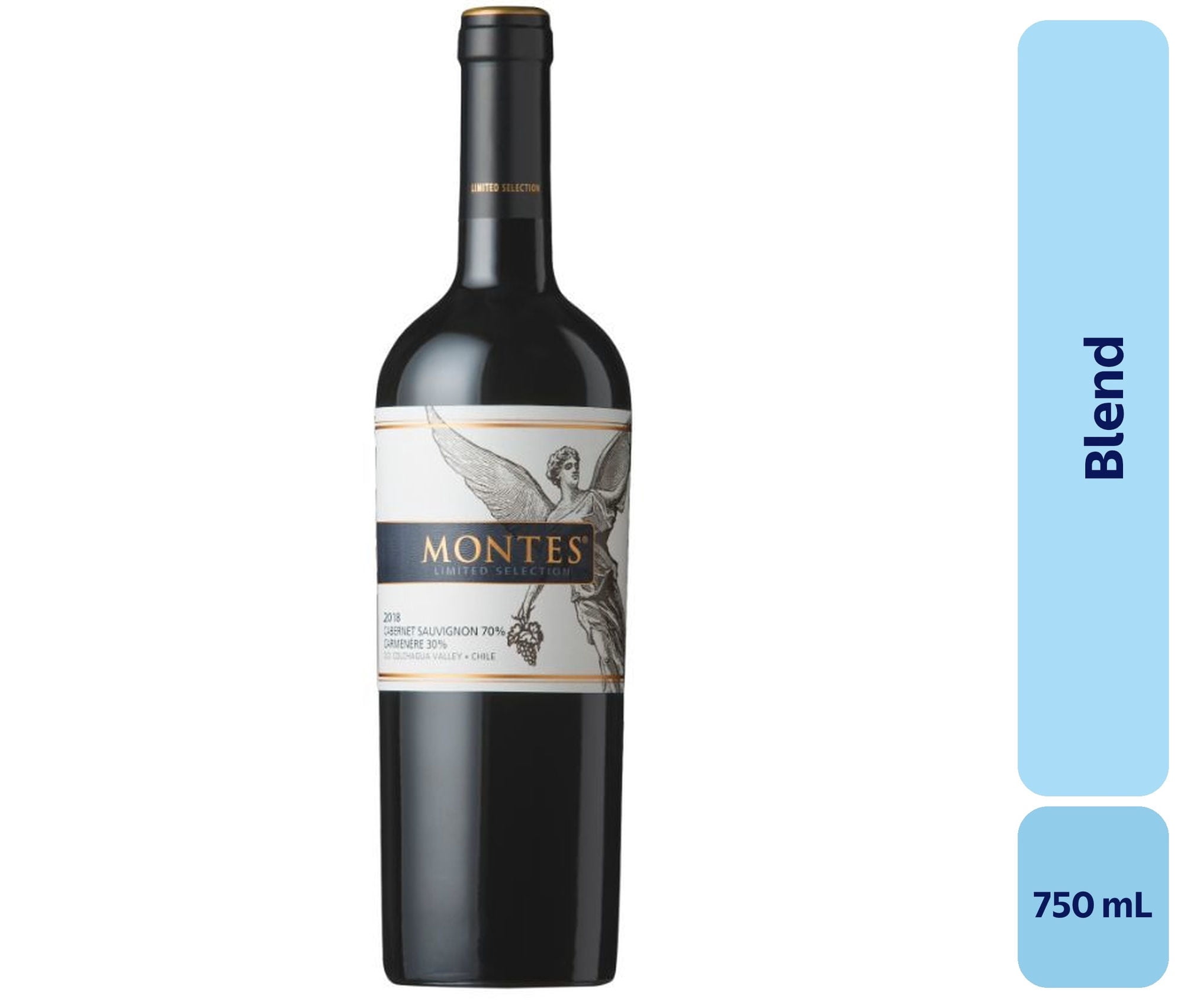 Vino Blend Botella 750 mL Montes